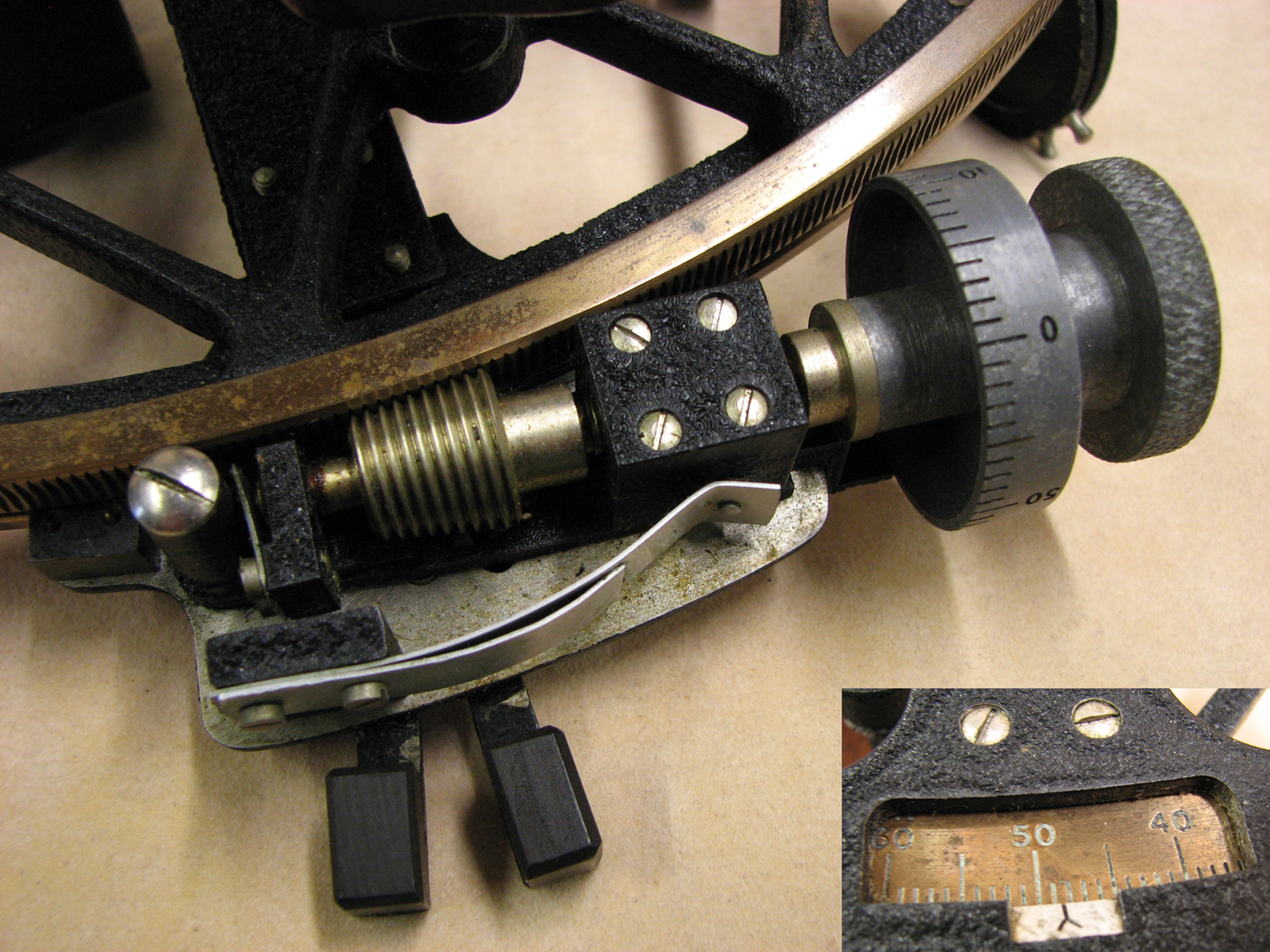 1962 B Cooke & Son Maritime sextant with Star Finder set